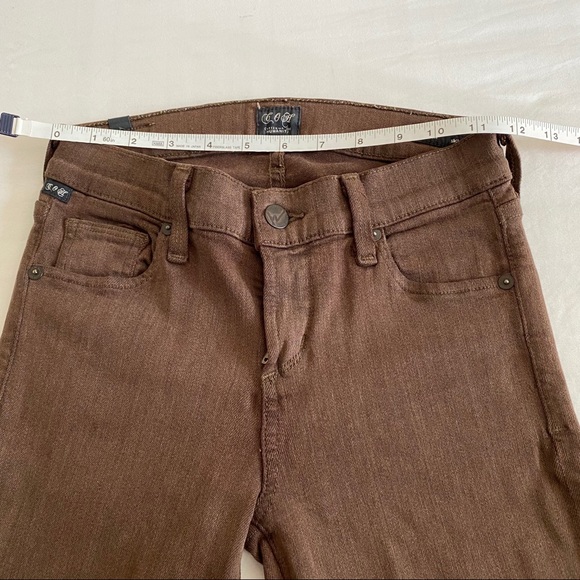 Citizens of Humanity Brown Avedon Skinny Jeans 25 - Picture 8 of 11